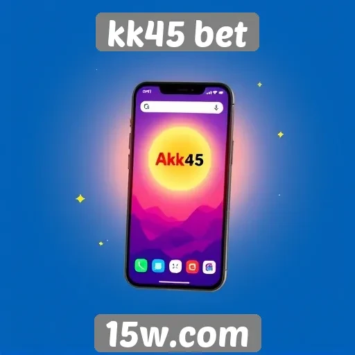 Experiência móvel no kk45 bet supera expectativas dos usuários